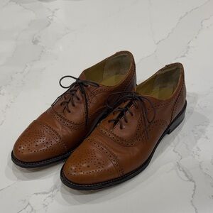 Classic Brown Leather Men's Dress Shoes